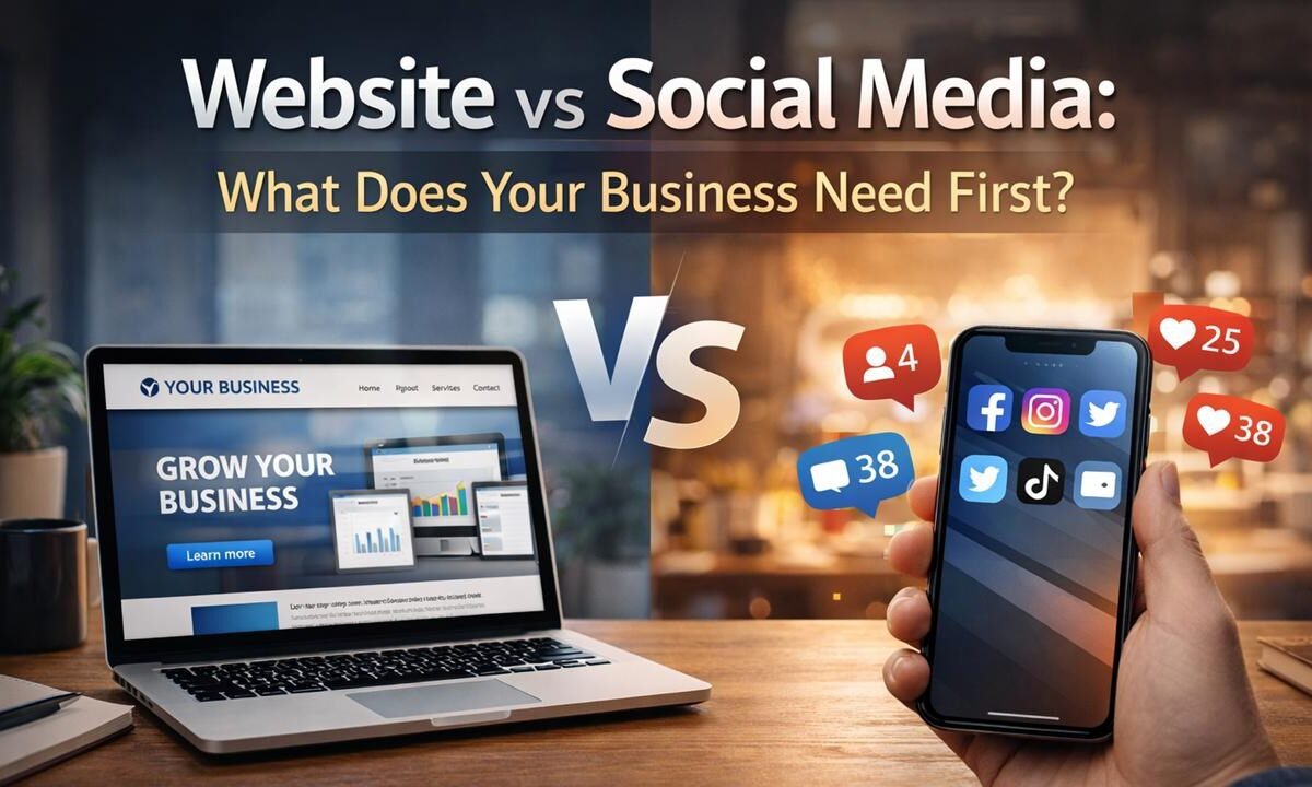 Website or Social Media? What Does Your Business Need First?